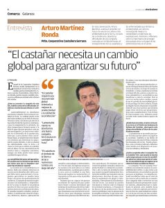 Entrevista a Arturo Martínez Ronda sobre el futuro del castañar